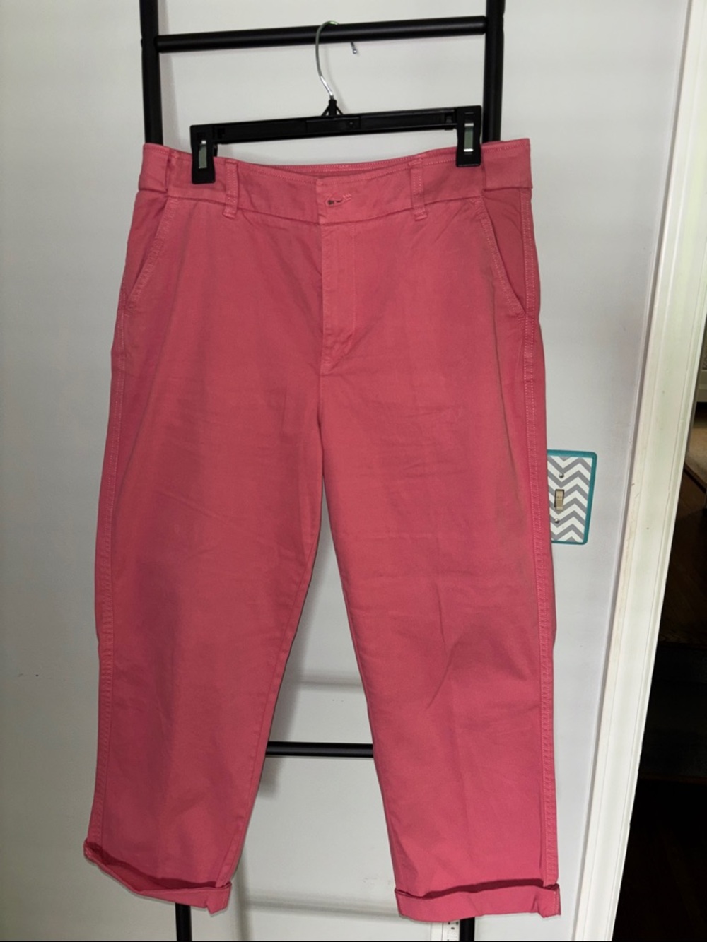 Coldwater Creek Coral Pink Cropped Pants